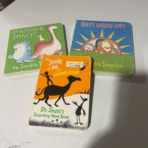 Set of Children's Board Books by Sandra Boynton and Dr. Seuss